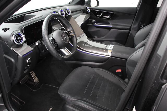 Mercedes-Benz GLC-KLASSE 400e 4MATIC AMG Line PHEV Navigatie Panorama dak Lederen bekleding Camera Electrisch bedienbare achterklep Trekhaak Adaptive cruise control