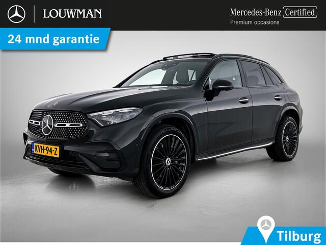 Mercedes-Benz GLC-KLASSE 300 e 4MATIC AMG Plug-In Hybride AMG Line | Night Pakket | Panorama Schuif-Kanteldak | Distronic | Parkeerpakket met 360°-camera. Inclusief 24 maanden Mercedes-Benz Certified garantie voor Europa.