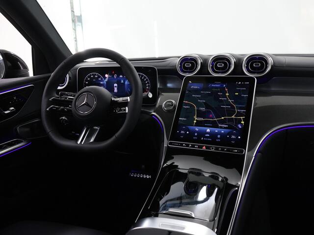 Mercedes-Benz GLC-KLASSE 300e 4MATIC Sport Edition | AMG | Panoramaschuifdak | Premium Plus | Rijassistentiepakket plus | Head-up display | Burmester | Nightpakket | Trekhaak |