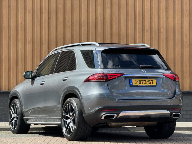Mercedes-Benz GLE-KLASSE 450 4MATIC Premium Plus | Panoramadak | Apple Carplay | Android Auto | Lane Assist | Elektrische Geheugen Stoelen | Sfeerverlichting | Dodehoeksensor | 21" Lichtmetaal |