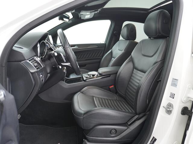 Mercedes-Benz GLE-KLASSE Coupé 450 AMG 4MATIC 368pk AUT-9 Leer 360-Camera (Airmatic+ADS)Luchtvering Panorama Glasdak Park-Assist PDC-a+v Elektr.-SportSt.+Verwarmd Keyless -go21"LM AMG Carbon-Int. styling+Inter. DSR ESP Treeplanken Connected services A-klep automatisch Adaptief De