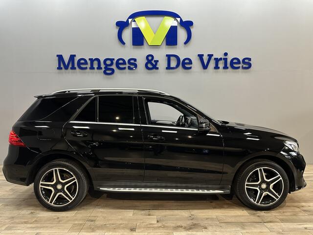Mercedes-Benz GLE-KLASSE 350 D 4MATIC Grijs Kent. | AMG Line | Adaptive Cruise | 360Camera | LED | Schuif/kanteldak | Trekhaak | Leer | Head Up | Apple Carplay |