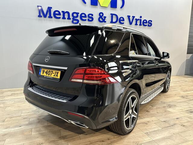 Mercedes-Benz GLE-KLASSE 350 D 4MATIC Grijs Kent. | AMG Line | Adaptive Cruise | 360Camera | LED | Schuif/kanteldak | Trekhaak | Leer | Head Up | Apple Carplay |
