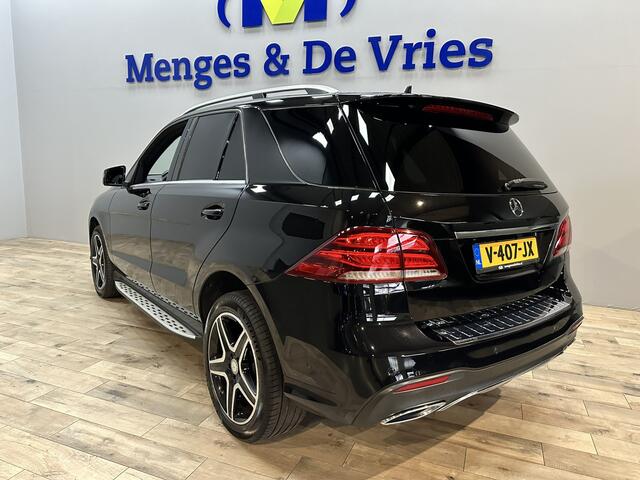 Mercedes-Benz GLE-KLASSE 350 D 4MATIC Grijs Kent. | AMG Line | Adaptive Cruise | 360Camera | LED | Schuif/kanteldak | Trekhaak | Leer | Head Up | Apple Carplay |