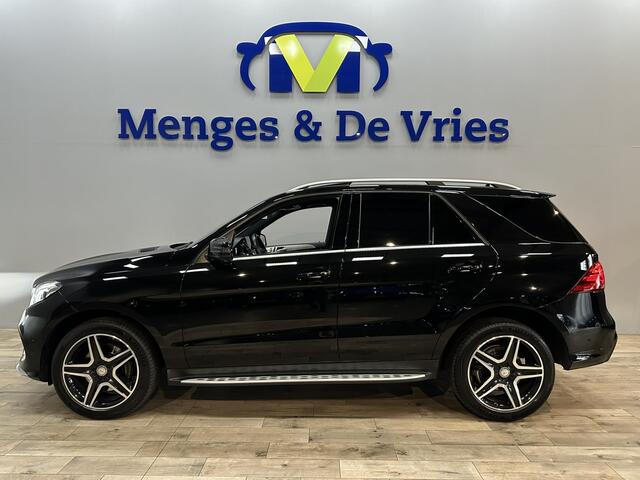 Mercedes-Benz GLE-KLASSE 350 D 4MATIC Grijs Kent. | AMG Line | Adaptive Cruise | 360Camera | LED | Schuif/kanteldak | Trekhaak | Leer | Head Up | Apple Carplay |