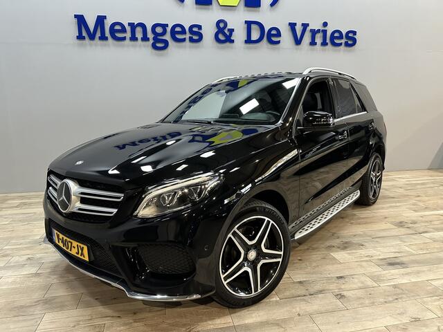Mercedes-Benz GLE-KLASSE 350 D 4MATIC Grijs Kent. | AMG Line | Adaptive Cruise | 360Camera | LED | Schuif/kanteldak | Trekhaak | Leer | Head Up | Apple Carplay |