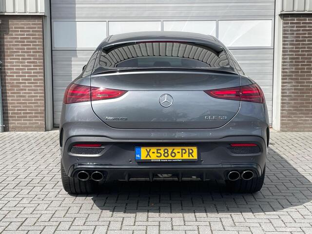Mercedes-Benz GLE-KLASSE Coupé 53 AMG 4MATIC+ | AMG Dynamic PLUS | Luchtvering | AMG Nightpakket | Panoramadak | 360° Camera | Head-up Display | Memorystoelen | Burmester | Trekhaak