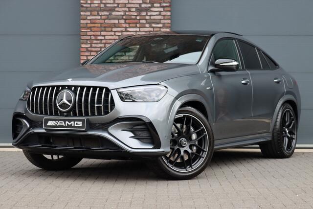 Mercedes-Benz GLE-KLASSE Coupé AMG 53 Hybrid 4MATIC+ Premium Aut9 | Facelift | Luchtvering | Distronic Pro | Memory | Trekhaak | Stoelventilatie | HUD | Verwarmd Stuurwiel | Burmester | Soft-Close | Nappa Leder |