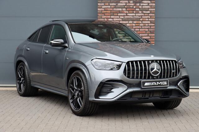 Mercedes-Benz GLE-KLASSE Coupé AMG 53 Hybrid 4MATIC+ Premium Aut9 | Facelift | Luchtvering | Distronic Pro | Memory | Trekhaak | Stoelventilatie | HUD | Verwarmd Stuurwiel | Burmester | Soft-Close | Nappa Leder |