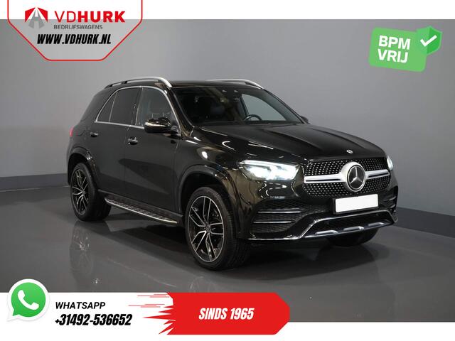 Mercedes-Benz GLE-KLASSE 400D 4MATIC (¤72.463 incl. BTW/BPM) 5 Pers./ AMG/ Airmatic/ Panorama/ Mem.Stoelen/ Adapt. Cruise/ 3.5t Trekverm./ Burmester/ Leder/ HUD