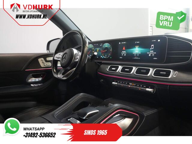 Mercedes-Benz GLE-KLASSE 400D 4MATIC (¤72.463 incl. BTW/BPM) 5 Pers./ AMG/ Airmatic/ Panorama/ Mem.Stoelen/ Adapt. Cruise/ 3.5t Trekverm./ Burmester/ Leder/ HUD