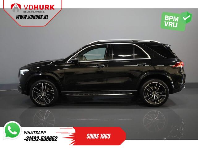 Mercedes-Benz GLE-KLASSE 400D 4MATIC (¤72.463 incl. BTW/BPM) 5 Pers./ AMG/ Airmatic/ Panorama/ Mem.Stoelen/ Adapt. Cruise/ 3.5t Trekverm./ Burmester/ Leder/ HUD