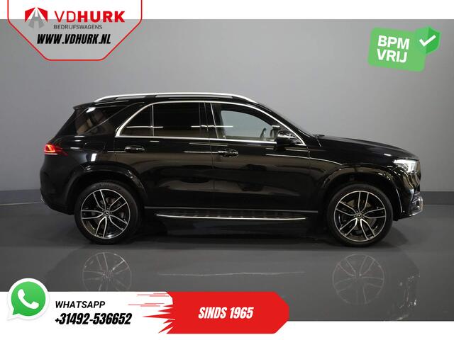 Mercedes-Benz GLE-KLASSE 400D 4MATIC (¤72.463 incl. BTW/BPM) 5 Pers./ AMG/ Airmatic/ Panorama/ Mem.Stoelen/ Adapt. Cruise/ 3.5t Trekverm./ Burmester/ Leder/ HUD