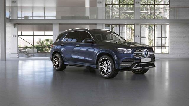 Mercedes-Benz GLE-KLASSE 350 e 4MATIC Premium Plus | AMG | Luchtvering | Rijassistentiepakket Plus | 21" lichtmetalen velgen | Panoramadak | Memory |
