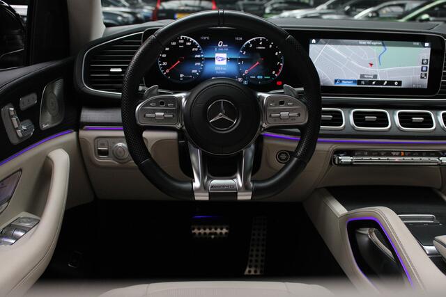 Mercedes-Benz GLE-KLASSE AMG 63 4M+ 360 ACC 22'' Panodak HUD Matrix Elektr. trekhaak Leer Climate voor & achter Memory Stoelventilatie Stoelverwarming PTS Carplay