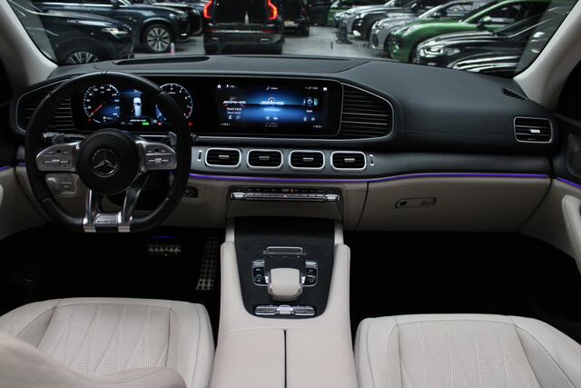 Mercedes-Benz GLE-KLASSE AMG 63 4M+ 360 ACC 22'' Panodak HUD Matrix Elektr. trekhaak Leer Climate voor & achter Memory Stoelventilatie Stoelverwarming PTS Carplay