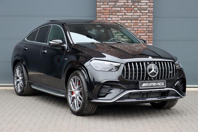 Mercedes-Benz GLE-KLASSE Coupé AMG 53 Hybrid 4MATIC+ Premium+ Aut9 | Luchtvering | Distronic Pro | Memory | Verwarmd Stuurwiel | Burmester | Panoramadak | AMG Drive Unit | Keyless Go | Luchtreinigingspakket | Soft-Close |