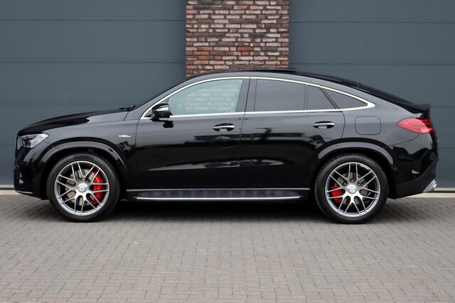 Mercedes-Benz GLE-KLASSE Coupé AMG 53 Hybrid 4MATIC+ Premium+ Aut9 | Luchtvering | Distronic Pro | Memory | Verwarmd Stuurwiel | Burmester | Panoramadak | AMG Drive Unit | Keyless Go | Luchtreinigingspakket | Soft-Close |