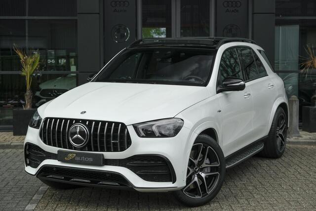 Mercedes-Benz GLE-KLASSE GLE53 AMG 435pk 4MATIC+ Panoramadak Head-up Burmester Trekhaak Nappaleder Night pakket 21" LMV