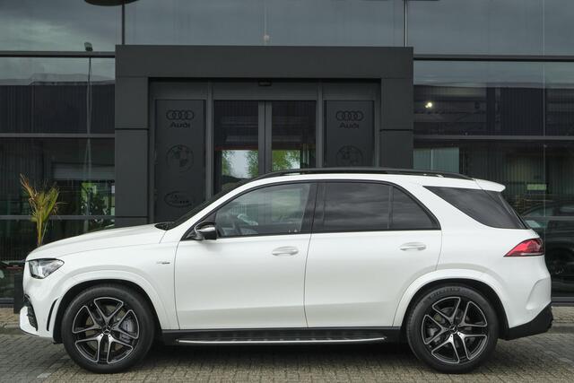 Mercedes-Benz GLE-KLASSE GLE53 AMG 435pk 4MATIC+ Panoramadak Head-up Burmester Trekhaak Nappaleder Night pakket 21" LMV