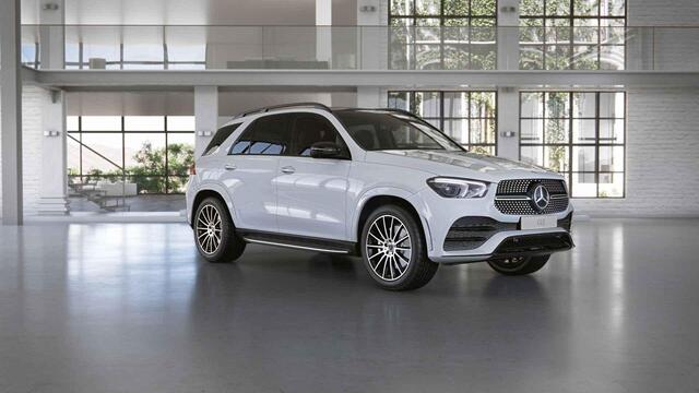 Mercedes-Benz GLE-KLASSE 350 e 4MATIC Premium Plus | Night | Trekhaak 2700kg geremd | AMG in-/exterieur | Memory | Burmester | 21Inch | Rijassistentie PLUS | Panorama | Keyless entry |