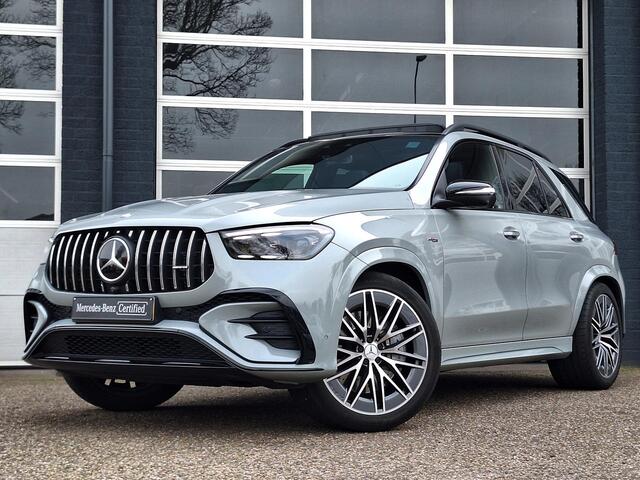 Mercedes-Benz GLE-KLASSE AMG 53 4MATIC+ | Panoramadak | RijAssistent + | AMG Nightpakket | 360° Camera | Head-up Display | Burmester | Trekhaak | Sfeerverlichting | Memorystoelen