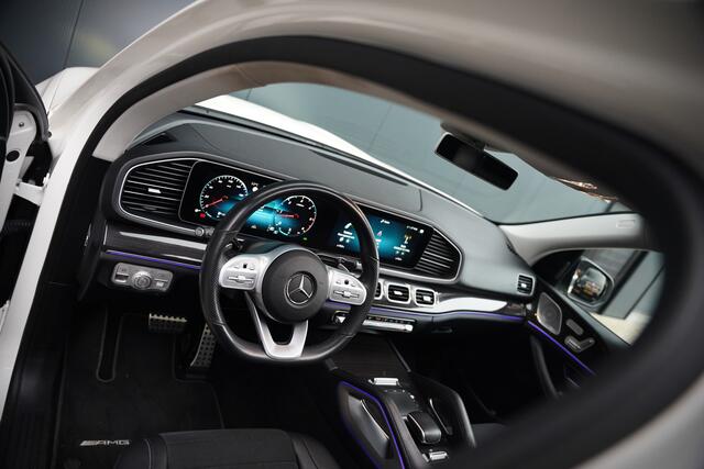 Mercedes-Benz GLE-KLASSE 350 D 4MATIC | Grijs Kenteken | AMG | Burmester | Adaptive Cruise Control | Stoelverwarming | Panoramadak | Luchtvering | Trekhaak | 360° Camera | BTW | Apple Carplay | Ambiance Verlichting | Leder | Nigh