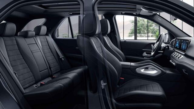 Mercedes-Benz GLE-KLASSE 350 e 4MATIC Premium Plus | AMG | Night | Panoramadak | Burmester | Trekhaak | Memory | 21" lichtmetalen velgen |