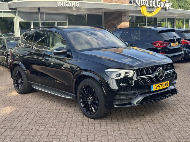 Mercedes-Benz GLE-KLASSE 450 4MATIC Premium Plus / Panoramadak / 360Camera / Burmester / 21'' / Head-up / Luchtvering / Treeplanken / Stoelventilatie / Stuurverwarming / Dodehoek / DAB / ACC