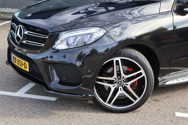 Mercedes-Benz GLE-KLASSE 350 d 4MATIC AMG V6 I Airmatic I 360 camera I Trekhaak I Panorama dak | Stoelverwarming I Verwarmd stuurwiel I I luxe leder I Harman & Kardon I Memory I Night pakket I NL auto |