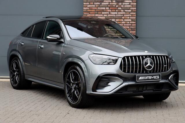Mercedes-Benz GLE-KLASSE Coupé AMG 53 Hybrid 4MATIC+ Premium Aut9 | Facelift | Airmatic | Distronic | Panoramadak | Massage | Trekhaak | Softclose | Vlakkenverwarming | HUD | Stoelventilatie | Luchtkwaliteitspakket |