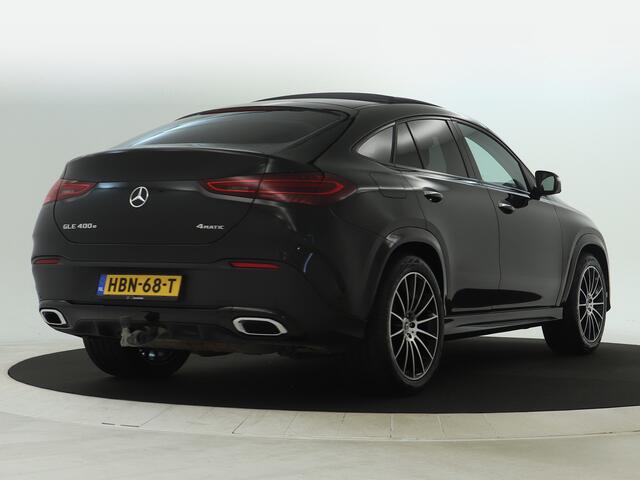 Mercedes-Benz GLE-KLASSE Coupé 400 e 4MATIC AMG Nightpakket | Airmatic | Trekhaak | Panoramadak | Rijassistentie Pack | Burmester Audio | Memory | Inclusief 24 maanden Mercedes-Benz Certified garantie voor Europa.