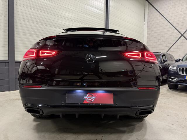 Mercedes-Benz GLE-KLASSE 350 e 4MATIC AMG PANO/LUCHTVERING/BURMESTER/TREKHAAK/HEAD-UP/ACC/CAMERA/MEMORY+MASSAGE/DISTRONIC/21"/BLACK STYLE/VOLLEDIG MERCEDES DEALER HISTORIE