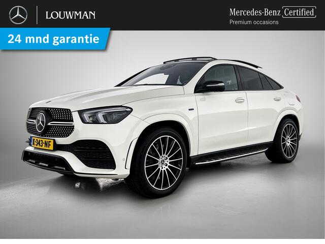 Mercedes-Benz GLE-KLASSE Coupé 350 e 4-Matic AMG Night Plug-In Hybride | Airmatic | Schuifdak | Burmester Sound | Rijassistentie pakket | Memory Seats | Treeplanken | MultiBeam Led | Multispaaks Wielen | Inclusief 24 maanden Mercedes-Benz Certified garantie voor Europa.