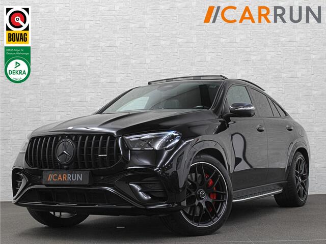 Mercedes-Benz GLE-KLASSE Coupé AMG 53 Hybrid | Carbon | Leder-Exclusief | Massage | Soft-Close | Stoelventilatie | 360 Camera | Panorama | ACC | Treeplanken Verlicht | Stoelverwarming V+A | Head-Up | Burmester | Trekhaak | Luchtvering | AMG Drive-Unit | Alcantara-Carbon Stuur | 4