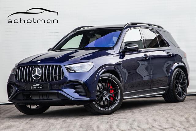 Mercedes-Benz GLE-KLASSE AMG 53 Hybrid 4MATIC+ Premium + Manufaktur Mysticblauw , Massage, Burmester, 585pk