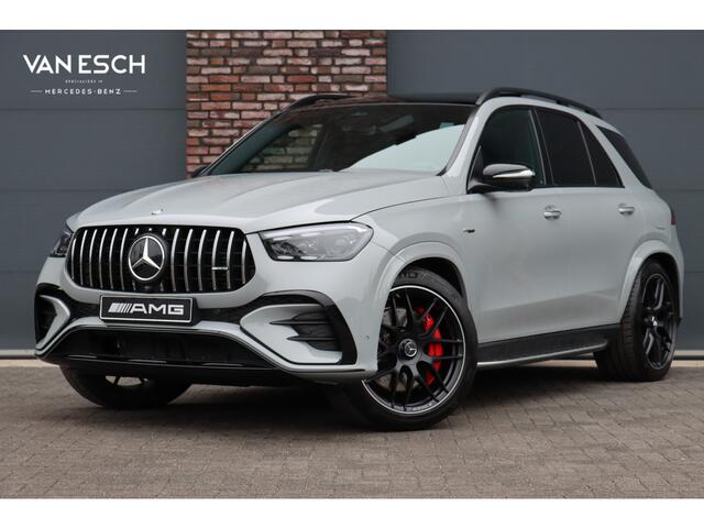 Mercedes-Benz GLE-KLASSE AMG 53 Hybrid 4MATIC+ Premium+ | Luchtvering | Distronic | Memory| Trekhaak | Verwarmd Stuurwiel | Burmester | Panoramadak | Massage | Keyless Go | Luchtreinigingspakket | Soft-Close |