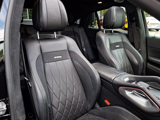 Mercedes-Benz GLE-KLASSE Coupé AMG 63 S 4MATIC+ | Panoramadak | Night pakket | Burmester high-end 3D | Nappaleder zwart | Trekhaak | Rijassistentiepakket | 360° camera | Massage stoelen | Memory pakket | Dodehoekassistentie | Multibeam LED | Keyless-GO | Elektrische achterklep