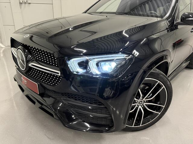 Mercedes-Benz GLE-KLASSE 350 e 4MATIC AMG BLACK PANO/LUCHTVERING/22"/HEAD-UP/BURMESTER/22"BREEDSET/SFEER/360CAMERA/NIGHT-PACK/ACC/DRIVING-ASSISTANCE/PANAMERICANA-GRILLE/OBSIDIANSCHWARZ METALLIC/1E EIGENAAR