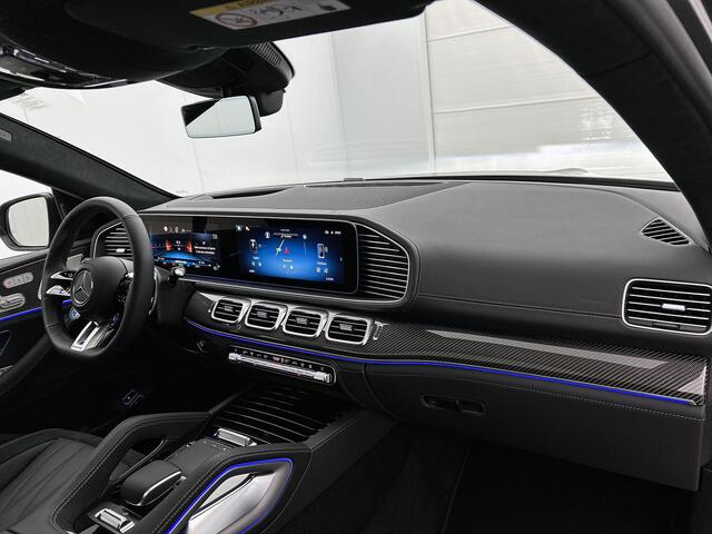 Mercedes-Benz GLE-KLASSE Coupé AMG 53 Hybrid 4MATIC+ Night Edition Premium Plus | Sierelementen AMG carbon | Trekhaak | Stoelventilatie voor | Stoelverwarming achter | Winterpakket | 22 inch AMG velgen | Sluitbekrachtiging | Rijassistentiepakket | 360°-camera |