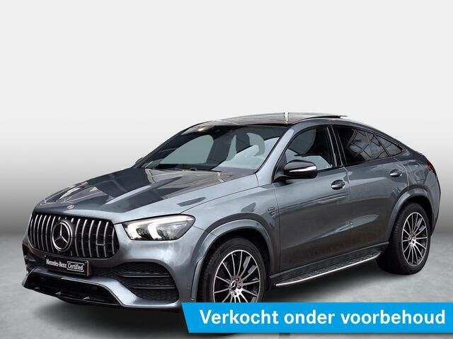 Mercedes-Benz GLE-KLASSE Coupé 350 de 4MATIC Premium | AMG Line | Panoramadak | Trekhaak | Night pakket | Burmester | Rijassistentiepakket | 360° camera | Dodehoekassistentie | Multibeam LED | Elektrische achterklep