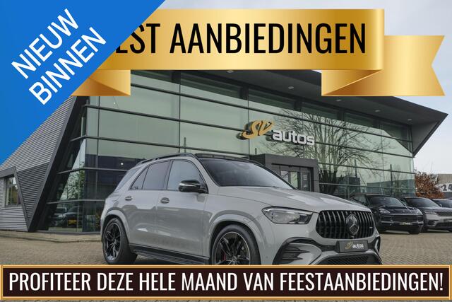 Mercedes-Benz GLE-KLASSE GLE400e AMG 381pk Panoramadak *BTW* Alpingrau Manufaktur Luchtvering NLauto 22" LMV Trekhaak