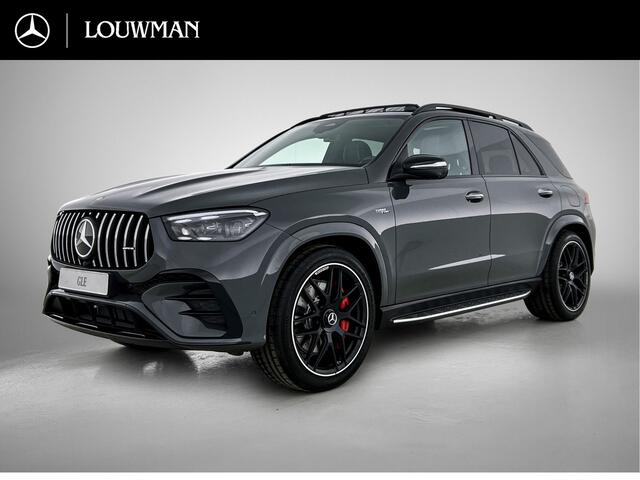 Mercedes-Benz GLE-KLASSE AMG 53 Hybrid 4MATIC+ Night Edition Premium Plus | Winterpakket | Sierelementen AMG carbon | 22 inch AMG velgen | Trekhaak | Treeplanken | Remklauwen in rood | Head-up display | Stoelventilatie voor | Rijassistentiepakket | Sluitbekrachtiging | 360°-camer