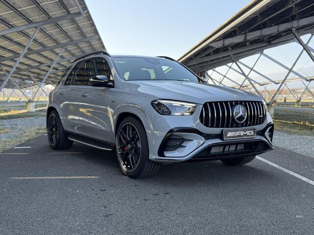 Mercedes-Benz GLE-KLASSE AMG 53 Hybrid 4MATIC+ Night Edition | Panoramadak | Burmester | Stoelverwarming/ventilatie | Trekhaak | Rijassistentiepakket | 22" kruisspaaks velgen | 360 camera | Sfeerverlichting |