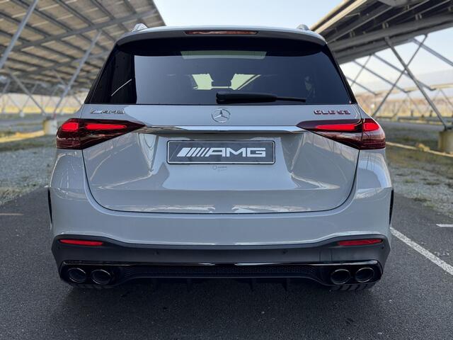 Mercedes-Benz GLE-KLASSE AMG 53 Hybrid 4MATIC+ Night Edition | Panoramadak | Burmester | Stoelverwarming/ventilatie | Trekhaak | Rijassistentiepakket | 22" kruisspaaks velgen | 360 camera | Sfeerverlichting |