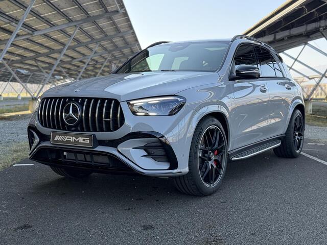 Mercedes-Benz GLE-KLASSE AMG 53 Hybrid 4MATIC+ Night Edition | Panoramadak | Burmester | Stoelverwarming/ventilatie | Trekhaak | Rijassistentiepakket | 22" kruisspaaks velgen | 360 camera | Sfeerverlichting |