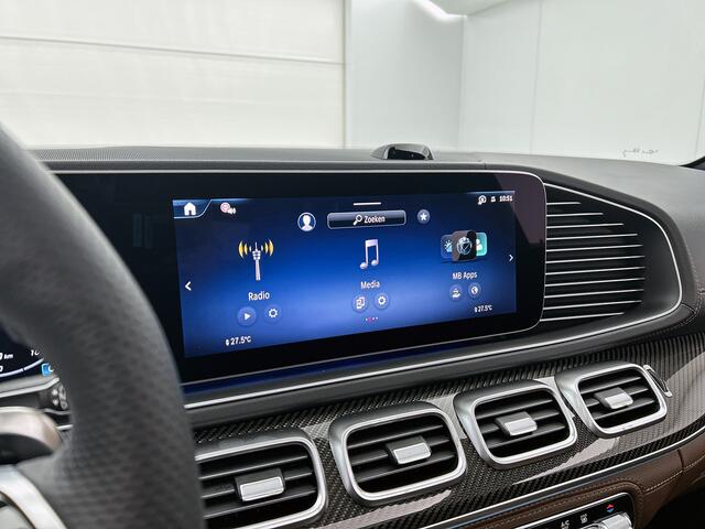 Mercedes-Benz GLE-KLASSE AMG 53 Hybrid 4MATIC+ Night Edition Premium Plus | Trekhaak | Winterpakket | Treeplanken | Sierelementen AMG carbon | 22 inch AMG velgen | Remklauwen rood | Stoelventilatie voor | Rijassistentiepakket | Burmester® 3D sound systeem | 360° camera | Sluitbek