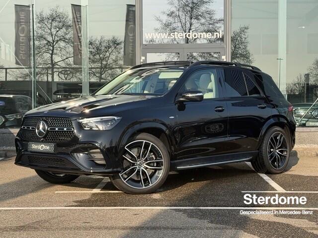 Mercedes-Benz GLE-KLASSE 400 e 4MATIC AMG Line 381 PK I AIRMATIC I Panoramadak l Beige interieur I MULTIBEAM LED l 360 gr Camera l wegklapbare Trekhaak l KEYLESS GO l Night pakket l Stoelverwarming l Memory l Luchtvering l Dodehoek detectie l Elektrisch bedienbare achterklep l Dr