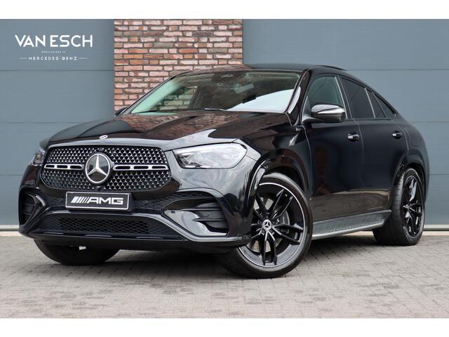 Mercedes-Benz GLE-KLASSE 400 e 4MATIC AMG Line | Luchtvering | Distronic | Trekhaak | Panoramadak | HUD | Verwarmd Stuurwiel | Soft-Close | Burmester | Stoelventilatie | Surround Camera | Keyless Go |