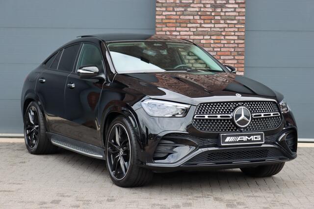 Mercedes-Benz GLE-KLASSE 400 e 4MATIC AMG Line | Luchtvering | Distronic | Trekhaak | Panoramadak | HUD | Verwarmd Stuurwiel | Soft-Close | Burmester | Stoelventilatie | Surround Camera | Keyless Go |